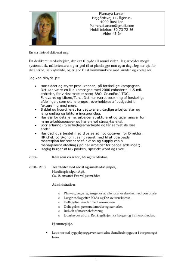 personlige kvalifikationer cv personlige kvalifikationer cv
